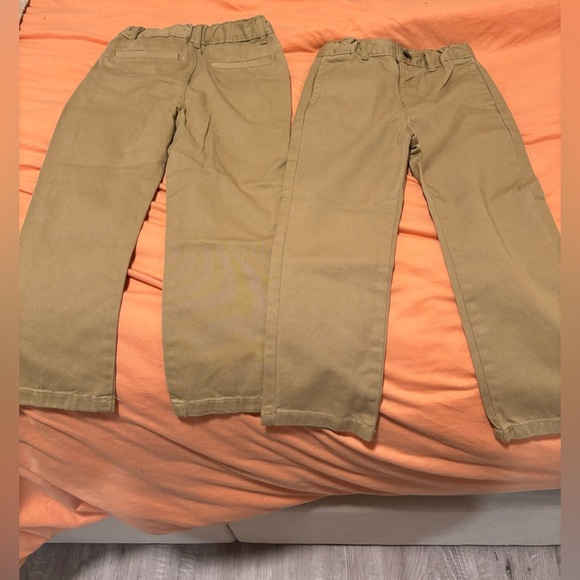 4T Children’s Place Khaki/ Uniform Pants (2 pair) - Picture 3 of 4
